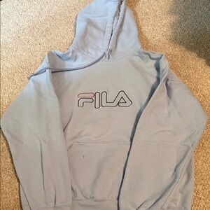 Fila Sky Blue Hoodie